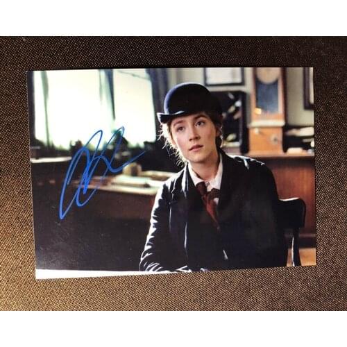 Hand signed Saoirse Ronan autographed photo 5*7 Little Women 092019M4