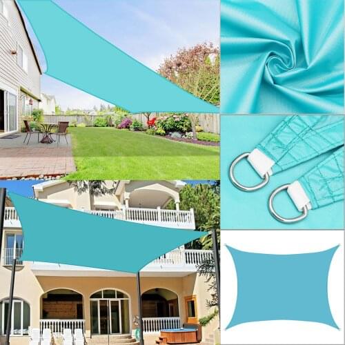 Sun Shade Waterproof Garden Terrace Canopy Swimming Gazebo Tent Waterproof Shade Sail Rectangle Awning Patio Awning For Balcony