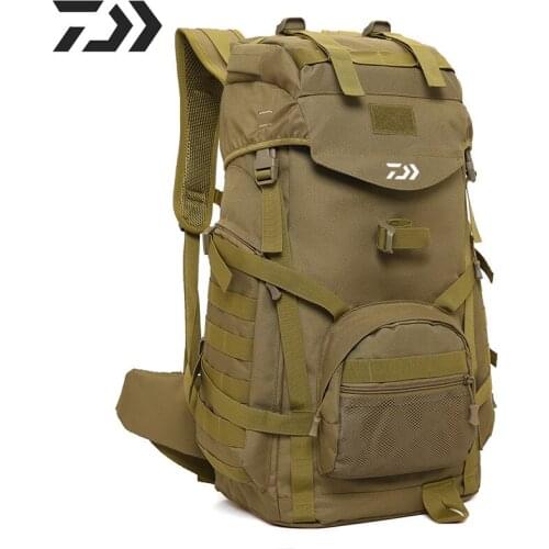 Daiwa Outdoor Fishing Bags Tactical Backpack Molle Bag Military Backpack for Hiking Camping Hunting Travelling Bags Backpacks