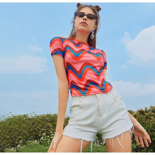 Vaiaye Women's Knitted T-shirts