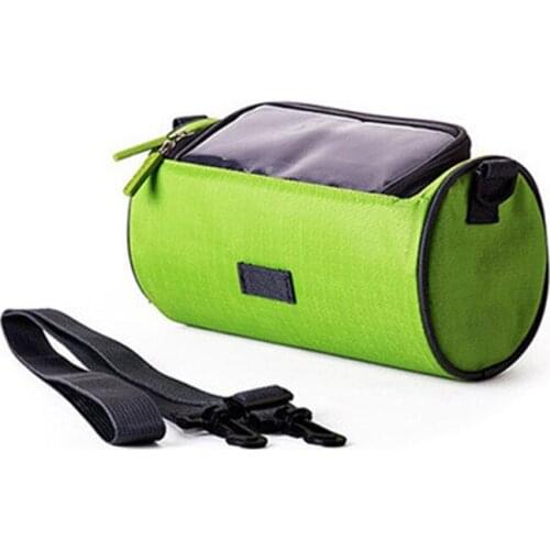 Cycling Bicycle Bags Panniers Bike Tube Handlebar Cell Mobile Phone Bag Case Holder Cross Body Touch Screen Phone Bag