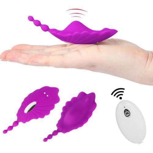 10 Frequency Wireless Remote Out Wearable Clitoris Stimulation Vibrator Masturbator Anal Beads Dildo Vibrator Sex Toys for Women