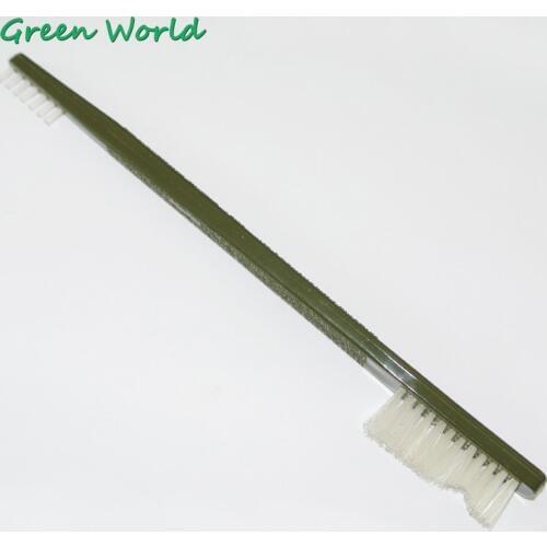 Green World 3pcs/lot Double-ended Utility Breech Gun Brush,Nlyon Brush, Gun Cleaning Brush
