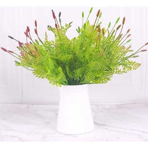 Artificial Leaves Green Fake Plants DIY Faux Bouquet Artificial Foliage Ornaments Home Wedding Forest Party Decoration
