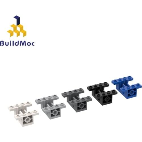 BuildMOC 6585 4X4 gearbox For Building Blocks Parts DIY Bricks Bulk Model Kids Construction Classic Brand gift Toys