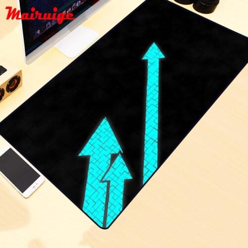 80x40 Arrow Simple Style Mouse Pad Gaming Accessories XXL Computer Decoration Gamer PC Notebook Art Large Desk Mat Mousepad Rug