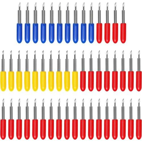 Hot 30/45/60 Degree for Roland Cutting Plotter Blade High Hardness Tungsten Carbide Vinyl Cutter Knife Blade Machine Tool