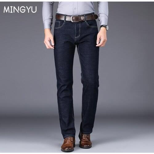Джинсы стрейч для мужчин MINGYU China At AliExpress
