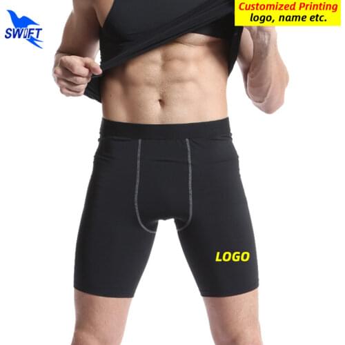 2020 New Mens Compression Shorts Men Summer Running Tights Quick Dry Bermuda Beach Trunks Mens Fitness Gym Bodybuilding Panties