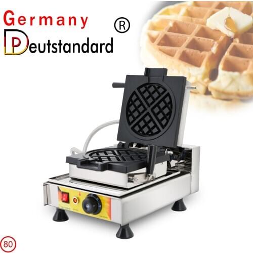 New Style Commercial Snack Machine Belgian Liege Waffle Maker Nonstick Rotary Waffle Maker With High Quality Bakery Equipment