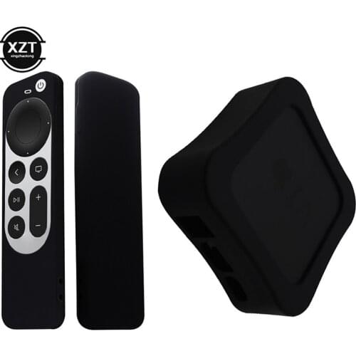 Remote Control Protective Sleeve Suitable For Apple TV Remote Control Protective Sleeve Apple TV 4k Set-top Box Silicone Sleeve