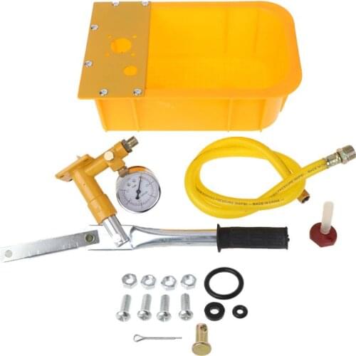 Water Pressure Tester Pump 2.5MPa Pipeline Tester 25KG Manual Hydraulic Tester Pump