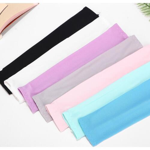 1 Pair Elbow Support Pad Long Sunshade UV Protection Arm Cover Protector Warmer Outdoor Cycling Sportswear Accessories