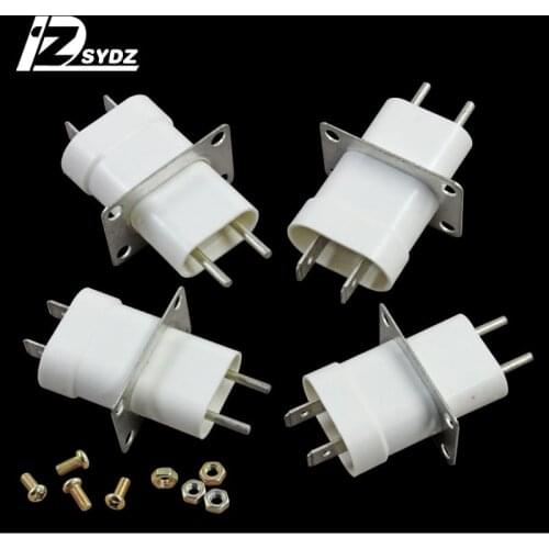 1PC Microwave Magnetron Sockets Pins Filament Sockets Magnetron Connector
