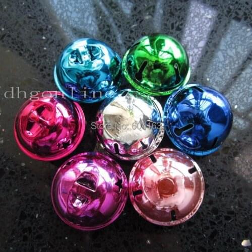10 PCS 50mm 2'' Jingle Bell Assorted Color Charms for Huge style1