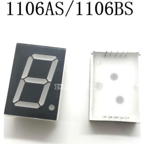 10pcs X 1inch 1digit RED 8 segment led display 1106AS/1106BS
