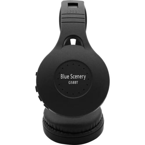 Wireless Gaming Headset Over Ear Headphones Soft Earmuffs Adjustable Stereo Headphones for Cell Phones TV PC Sport Travel Work