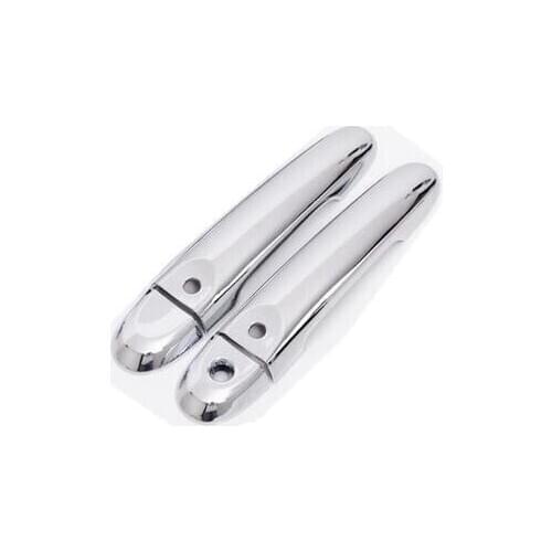 For Nissan JUKE 2010-2018 Luxurious Chrome Door Handle Covers Infiniti Esq 2011 2012 2013 2014 Accessories Stickers Car Styling