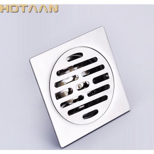 Shower Drain Thick SUS 304# Stainless Steel Floor Drain Ordinary Bathroom Toilet Kitchen Balcony Dedicated To prevent odor