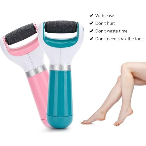 Electric Foot File Care Tool Feet Hard Dead Skin Removal Battery Power Foot USB Exfoliator Heel Callus Remover Pedicure Device