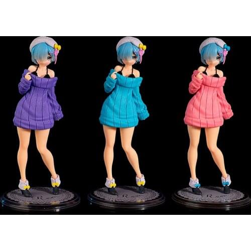 Rem Figure High-quality Version of A Life In Another World From Scratch Rem Knit Dress Hand-run Model Decoration Toys