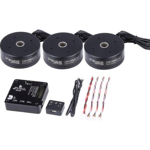Iflight Ipower AlexMos 32 BIT Extended BGC with GM5208H-120T GM5208 Brushless Motor Combo instead GBM5208 For 5D2/5D3 Camera