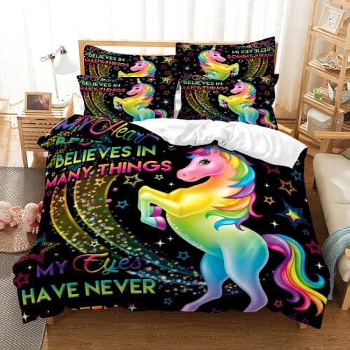 Bedding set duvet cover set 3d bedding digital printing bed linen queen size bedding set fashion design