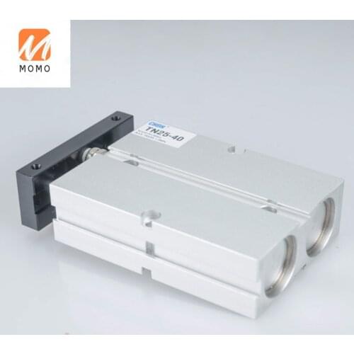 Pneumatic double output double shaft double rod cylinder TDA small air hole one point TN25-20/30/50/60/100S