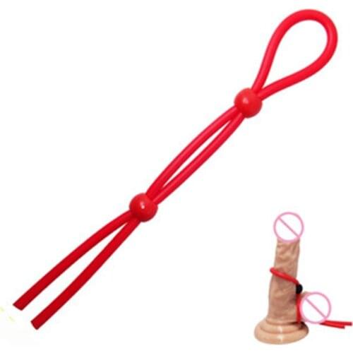 Adjustable Lasso Love Ring Penis Ring Erection Enhancer Sex Aid Erectile Dysfunction for Men adult Toys for Couples Sex