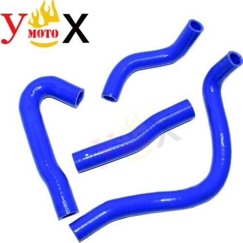 Blue RGV 250 VJ 21 Motorcycle Silicone Radiator Water Pipe Coolant Hose Tube Kit For SUZUKI RGV250 VJ21 1988-1989 88 89