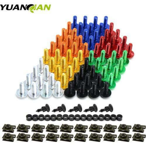 Motorcycle custom fairing screw bolt windscreen screw FOR YAMAHA HONDA SUZUKI BMW KAWASAKI ninja er6f er6n f z750 z800 z1000