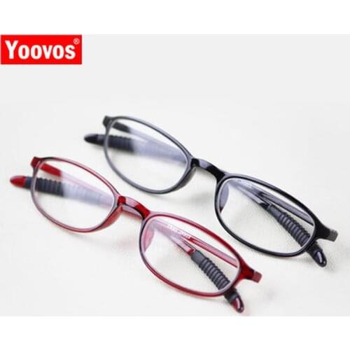 Yoovos 2021 Reading Glasses Frame TR90 Reading Glasses Men/Women Blue Light Eyeglasses Frames Square Lentes De Lectura Hombre