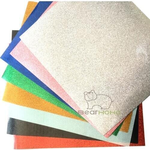 30*25cm HPV Glitter Thermal Transfer Vinyl Lettering Film for Heat Transfer Machine Iron Cotton Fabric Leather Printing DIY