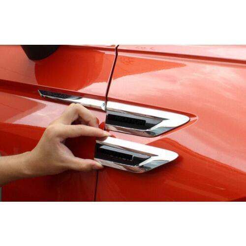 4Pcs 4Motion Original Door For Volkswagen Tiguan MK2 High quality Side Wing Fender Emblem Badge Sticker