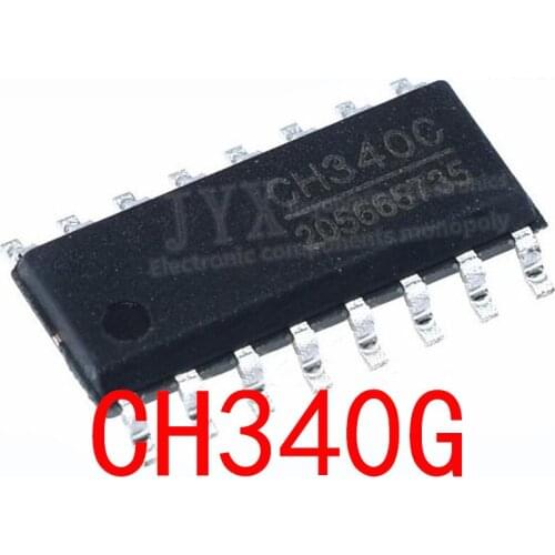 5PCS CH340G SOP16 CH340 SOP-16 340G SOP SMD new and original IC Chipset