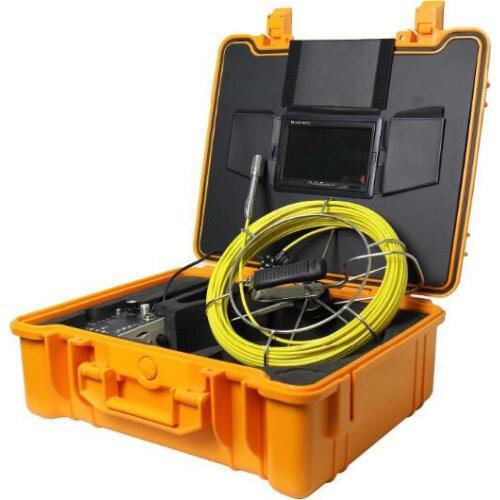 512Hz Transmitter Pipe Locator SEWER PIPE DRAIN CLEANER INSPECTION SNAKE Video CAMERA Sonde 50meter Cable SD Card 8GB