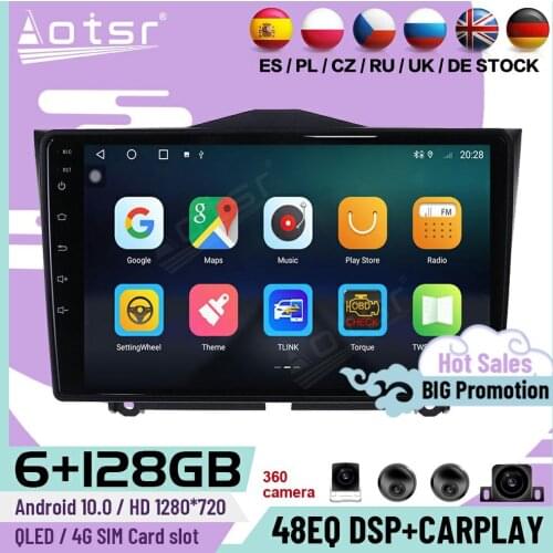 6+128G Carplay Multimedia Stereo Android Player For Lada Granta 2017 2018 GPS Navigation Auto Car Radio Video Receiver Head Unit