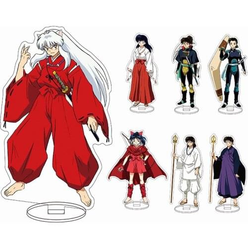 Anime Inuyasha Higurashi Kagome Acrylic Stand Figure Desktop Decoration Collection Model Doll Gifts