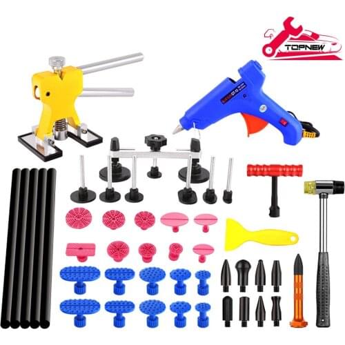 Paintless Dent Removal Repair Remover Tool Kit Car Dent Puller Set Dent Repair Tools for Hail Damage Door Ding