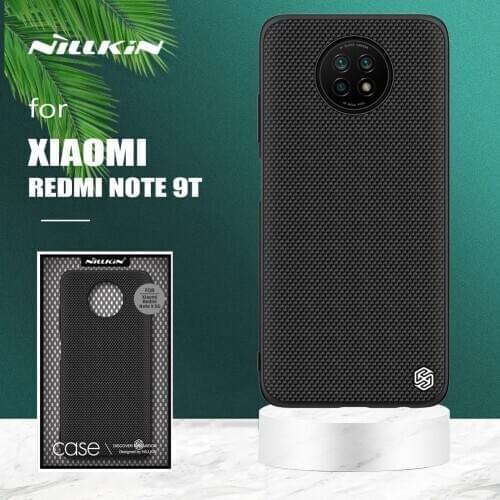 For Xiaomi Redmi Note 9T 5G Case Nillkin 3D Textured Nylon Ultra thin Cover Phone Case for Xiaomi Redmi Note 9T Global Version