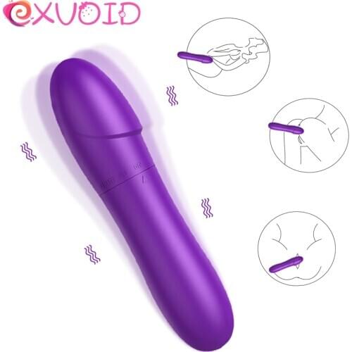EXVOID AV Stick Bullet Vibrator Sex Toys for Women G-spot Massager Dildo Vibrators for Woman Magic Wand Strong Vibration