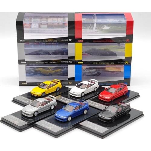 HOBBY 1:64 H~DA Integra Type-R DC2 Diecast Model Car Toys Collection 6 Colors Gifts