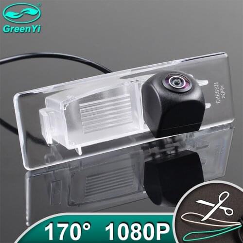 GreenYi HD AHD 1080P 170 Degree Fisheye Lens Vehicle Rear View Camera For Hyundai Sonata 9 2015 Car