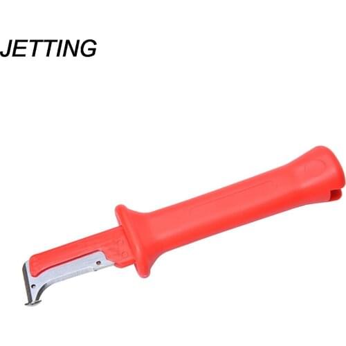 Red German Type Elec cal Insulation Cable S pping Knife For DIY Home Renovation