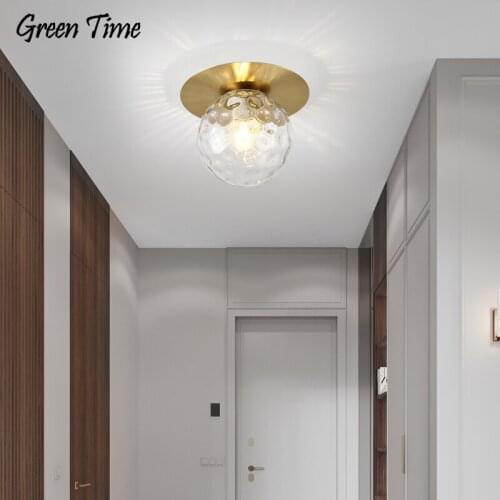 E27 Bulb Modern Led Ceiling Light For Living room Bedroom Dining room Kitchen Bedside Light Indoor Ceiling Lamp Fixtures Copper