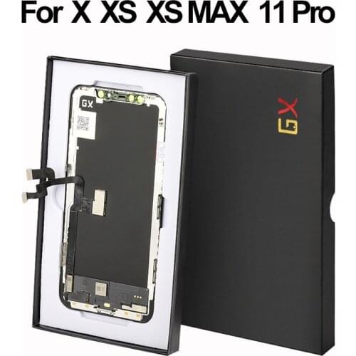 OEM GX OLED incell For iPhone X XS OLED With 3D Touch Digitizer display for iphone X LCD Screen Digitizer Replacement Assembly