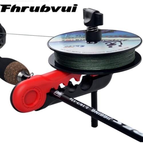 Portable Fishing Line Winder Reel Spool Spooler Machine Spinning & Baitcasting Reel Spool Spooling Station System Fishing