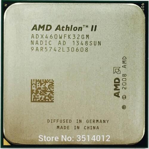 AMD Athlon II X3 460 3.4 GHz Three Core CPU Processor ADX460WFK32GM Socket AM3