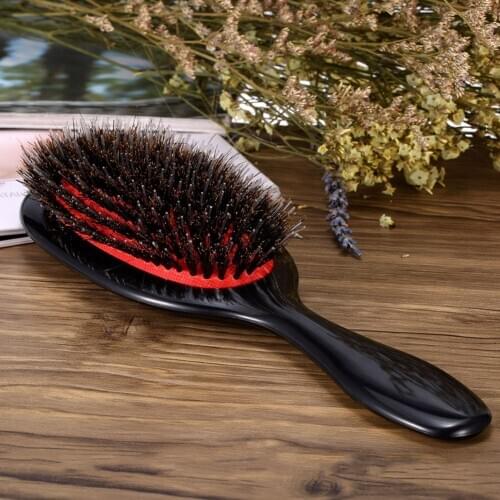 1 pc ABS Handle Bristle Scalp Massage Comb Anti-Static Hairbrush Durable Hair Styling Tool Beauty Salon Accessories