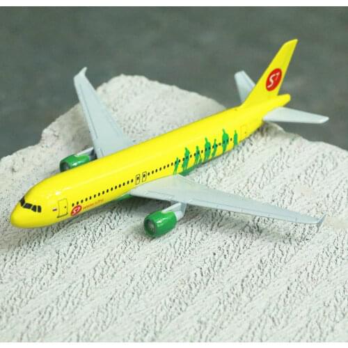 Russian S7 Airlines Airplane Diecast Aircraft Model 6" Metal Airplane Diecast Miniature Collection Toys